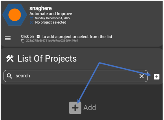 First Screen snaghere